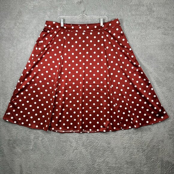 Torrid MIDI SATIN SLIP SKIRT - Picture 5 of 15